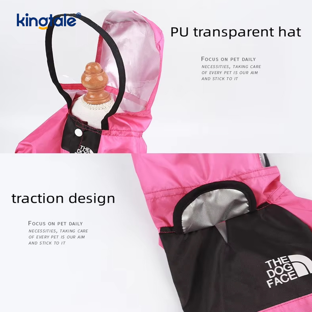 Polyester hondenregenjas