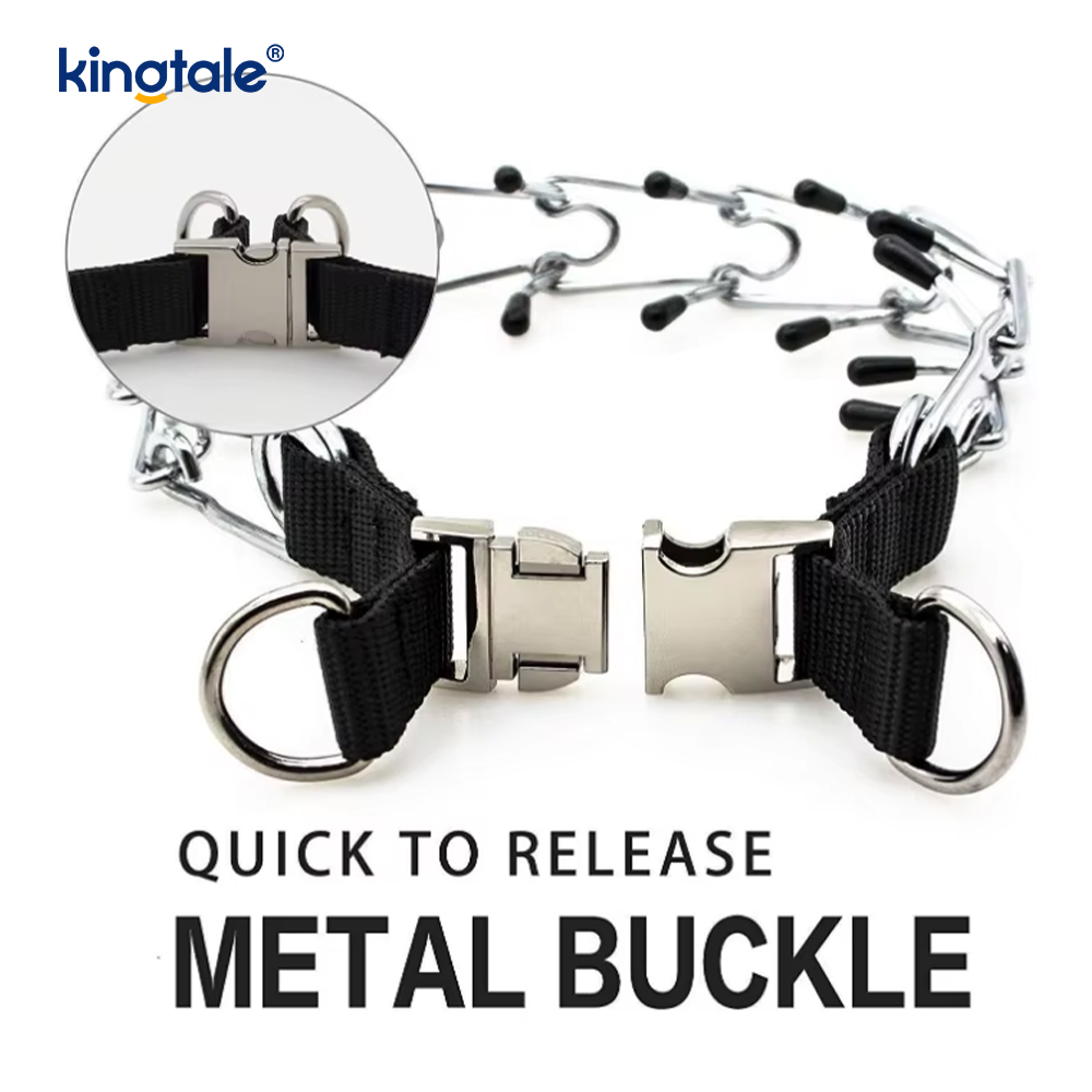 Hondenhalsband met metalen gesp