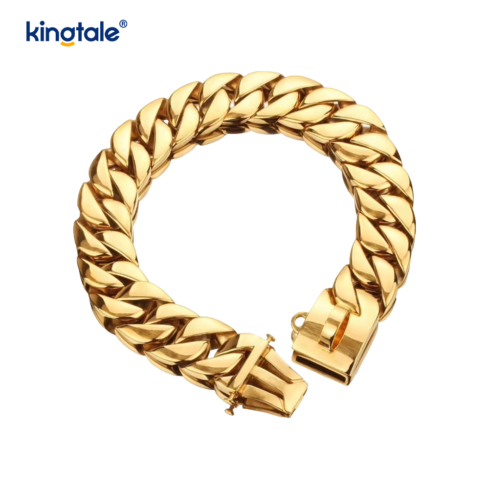 Vergulde hondenketting