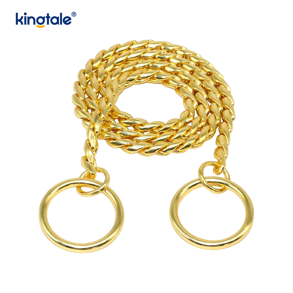 Galvaniserende gouden slangenketting
