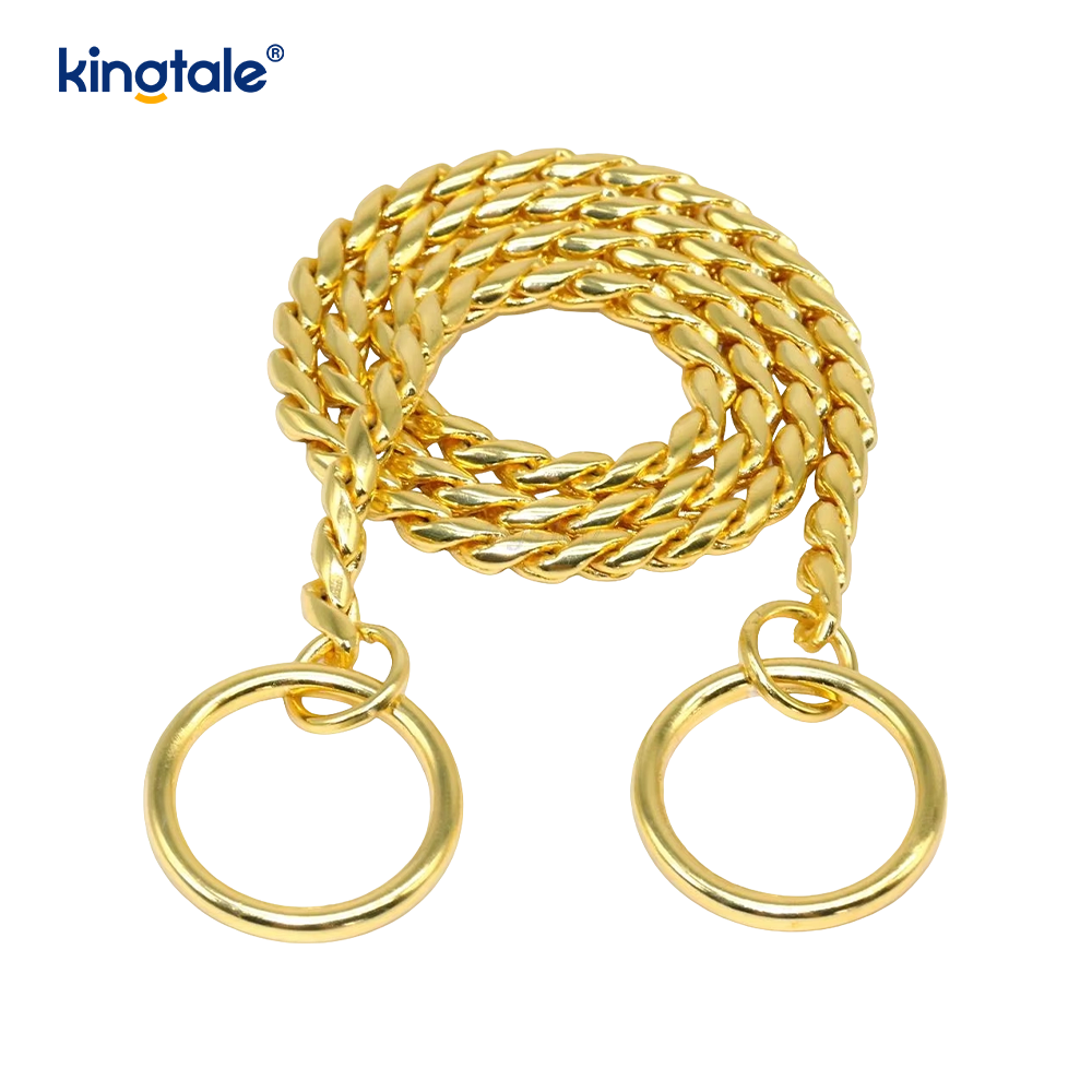 Galvaniserende gouden slangenketting