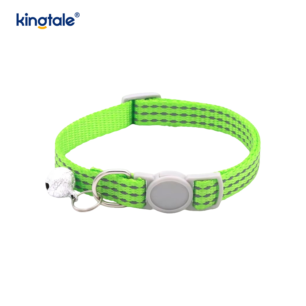 Reflecterende kattenhalsband met bel