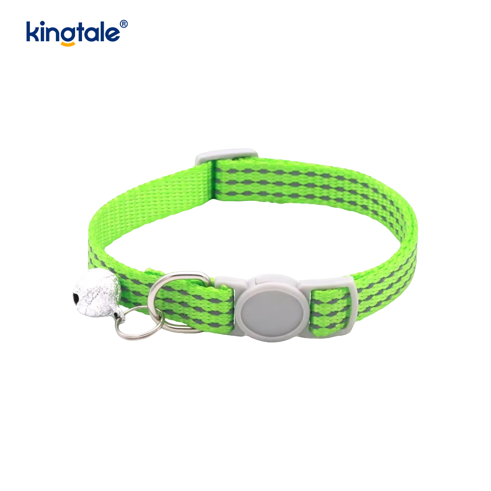 Reflecterende kattenhalsband met bel