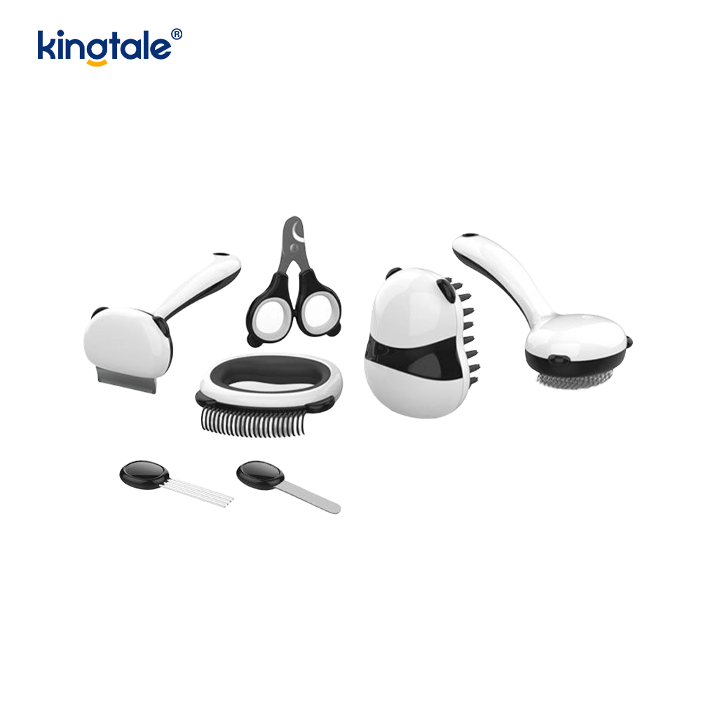 Huisdierreinigingsproductset Panda Model Badborstel