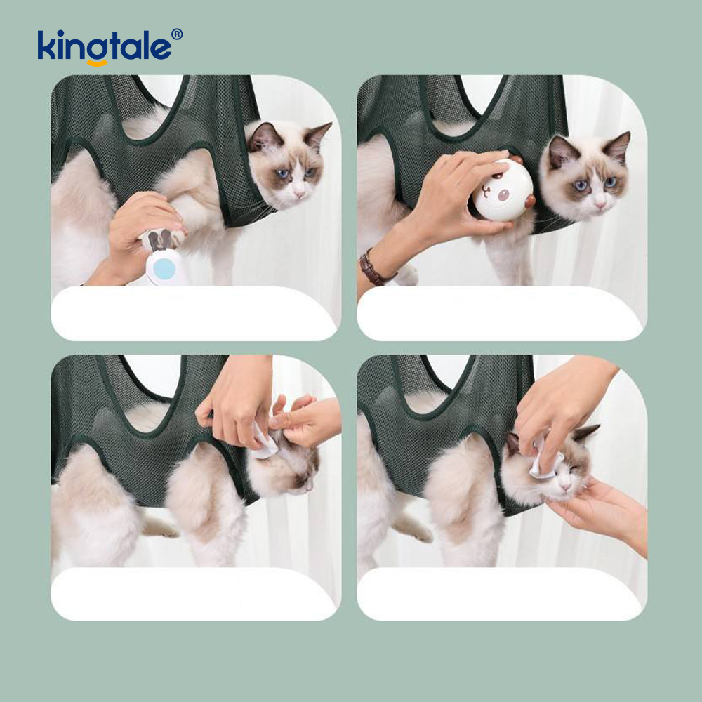 Huisdierverzorgingshangmat met nagelknipper/nageltrimmer/verzorgingsschaar