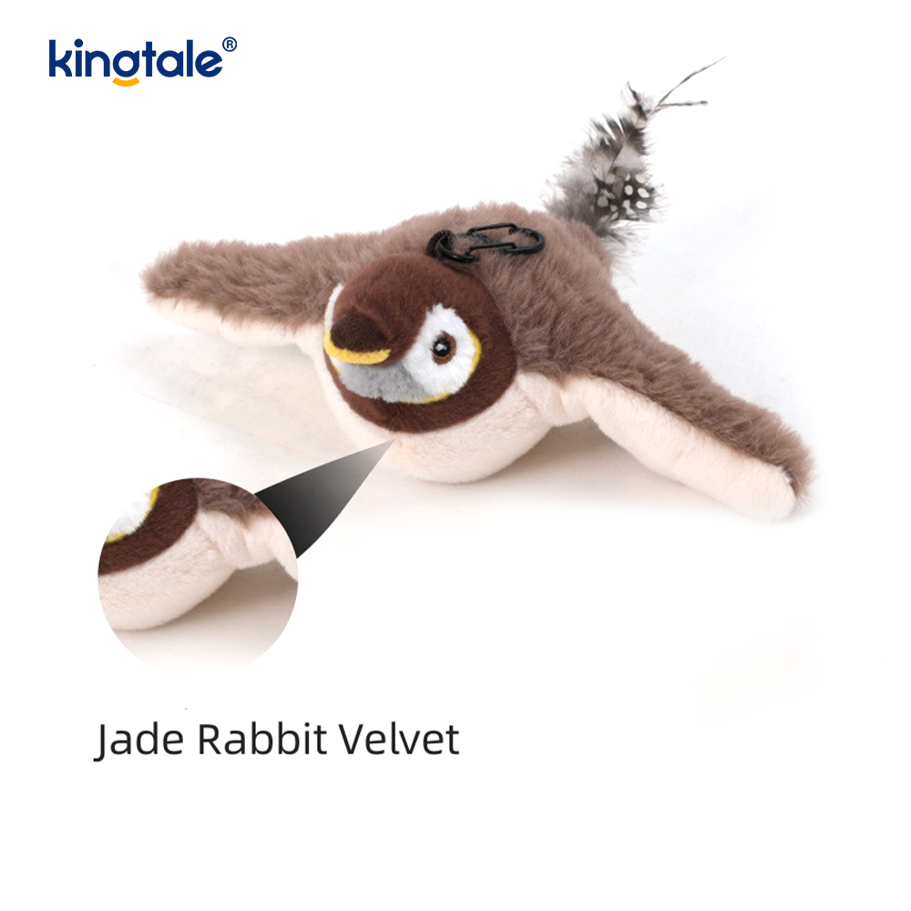 Gesimuleerde Sparrow huisdier knuffel voor alle rassen Cat Kicker Catnip Toys Sparrow