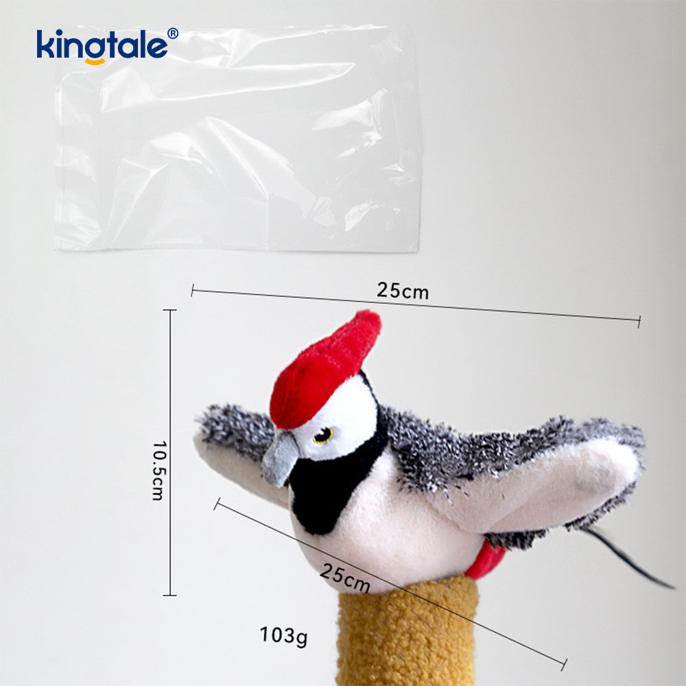 Gesimuleerde Sparrow huisdier knuffel voor alle rassen Cat Kicker Catnip Toys Sparrow