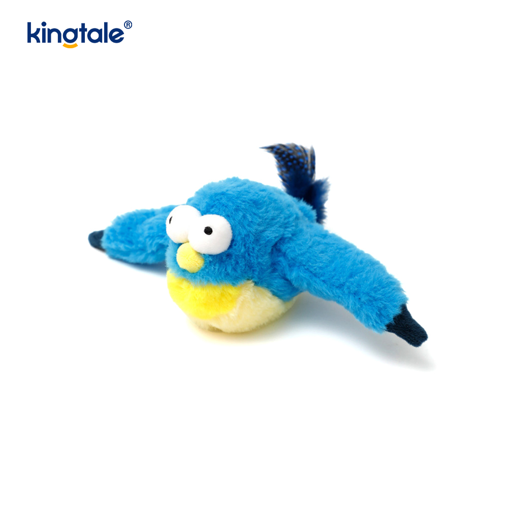 Gesimuleerde Sparrow huisdier knuffel voor alle rassen Cat Kicker Catnip Toys Sparrow