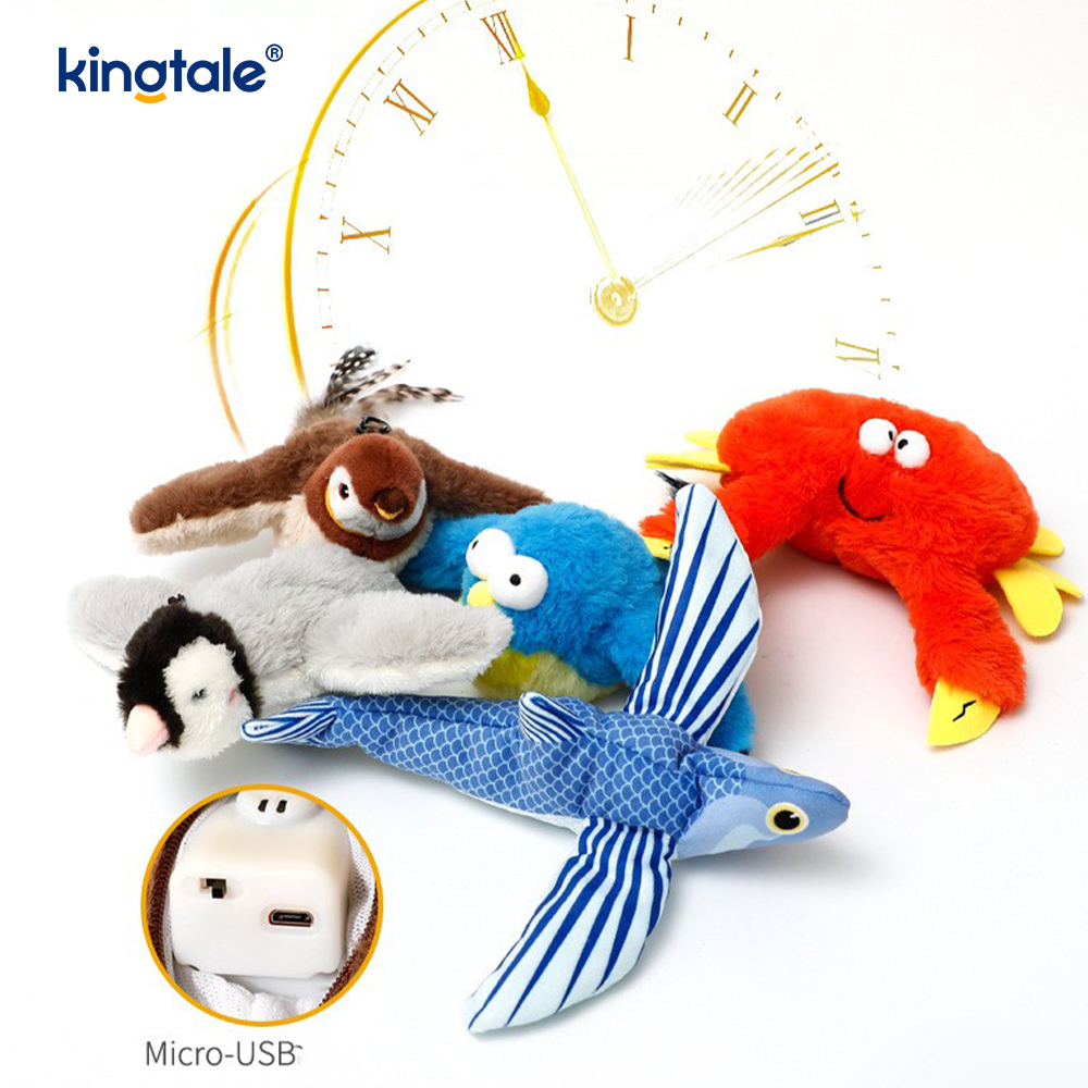 Gesimuleerde Sparrow huisdier knuffel voor alle rassen Cat Kicker Catnip Toys Sparrow