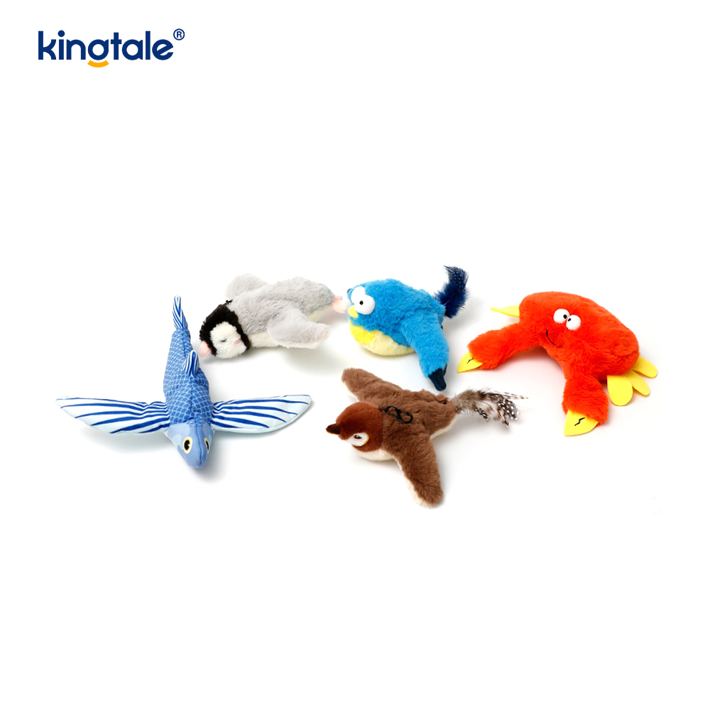 Gesimuleerde Sparrow huisdier knuffel voor alle rassen Cat Kicker Catnip Toys Sparrow