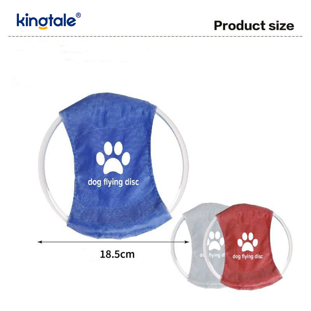 Pet Light-Up Frisbee Hoge zichtbaarheid Verlichte huisdiertraining Gooien Spelen voor oefening