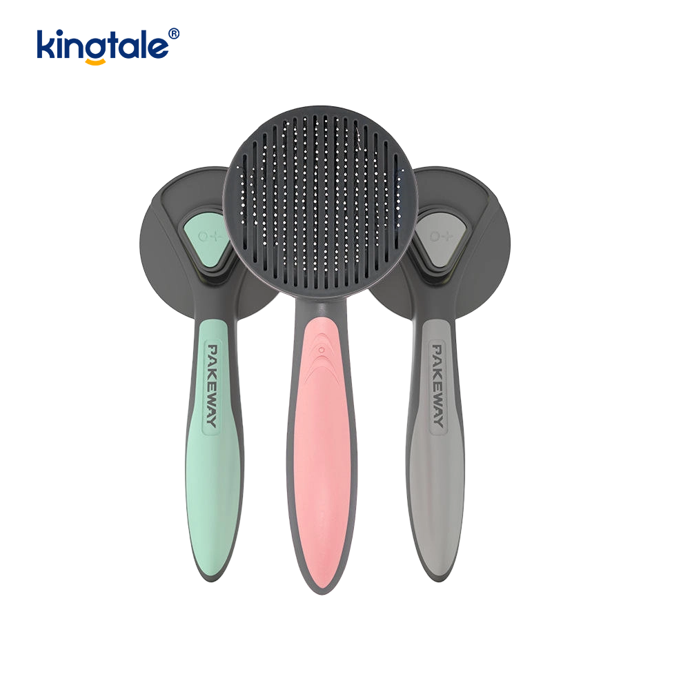 Zelfreinigende Slicker Brush & Pet Grooming Hark & ​​Vlooienkam voor honden