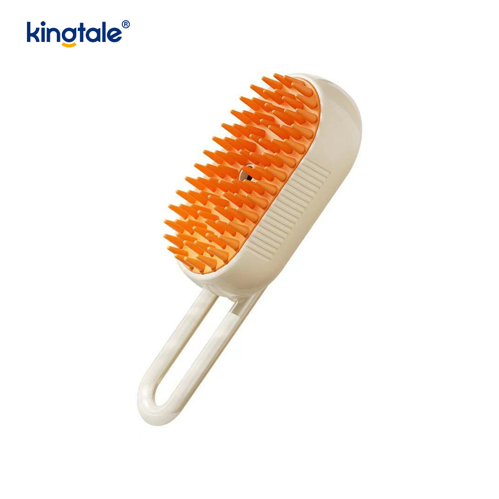 Cat Steam Brush 3 in 1 Steamy Pet Brush Siliconen Massage Hondenhaarverwijderaar Kam