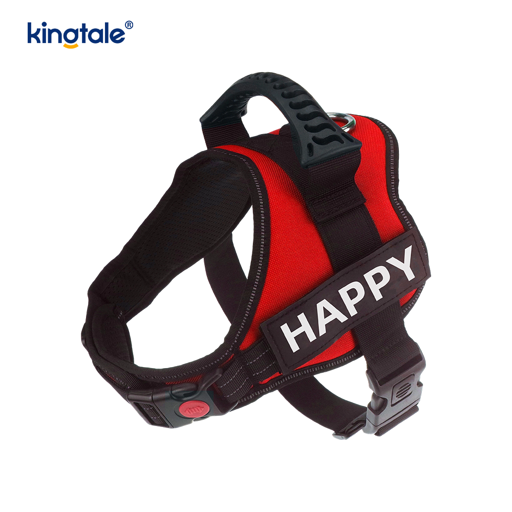 Geen trek-reflecterend designer hondentuig Stevige nylon touw hondenriem