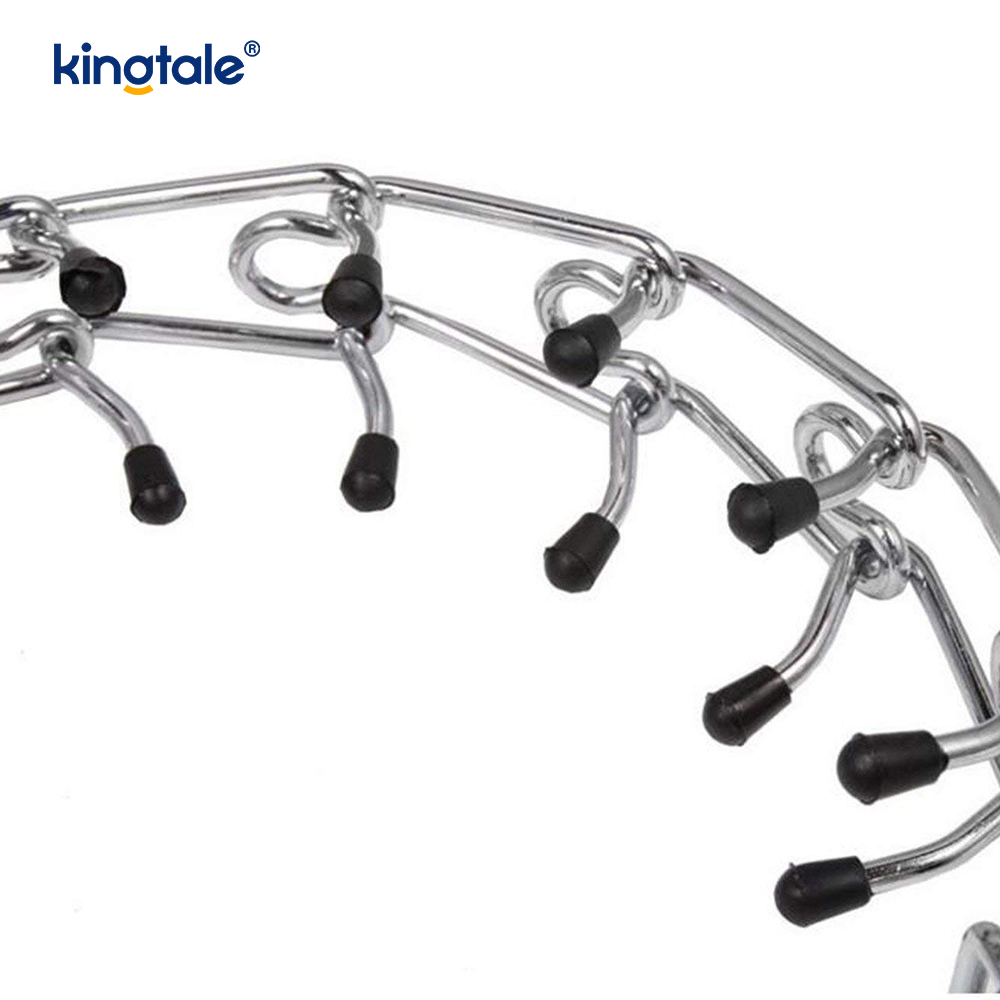 Pet Pinch Choke Halsbanden Koolstofstaal Metalen Prong Hondentrainingshalsband