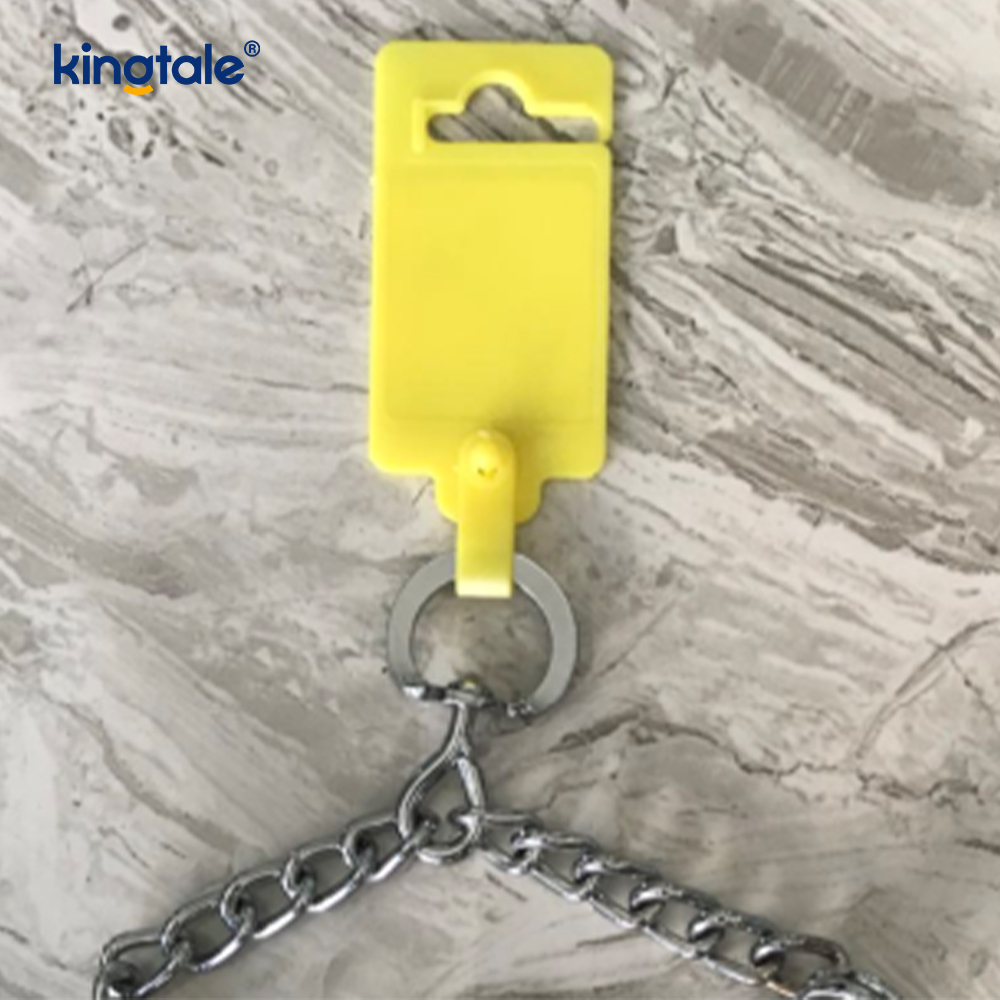 Pet Pinch Choke Halsbanden Koolstofstaal Metalen Prong Hondentrainingshalsband