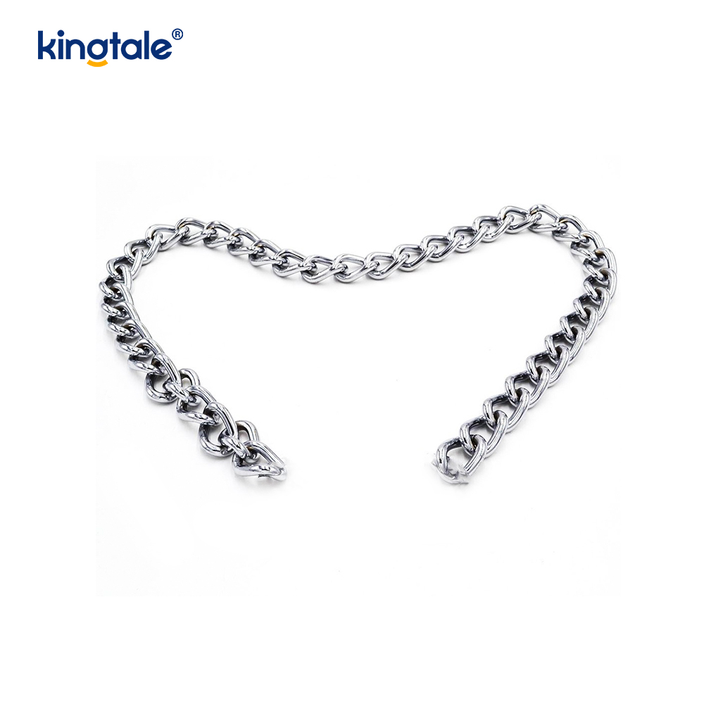 Metalen trainingshond-choke-halsband Slip P-ketting Zware ketting voor honden