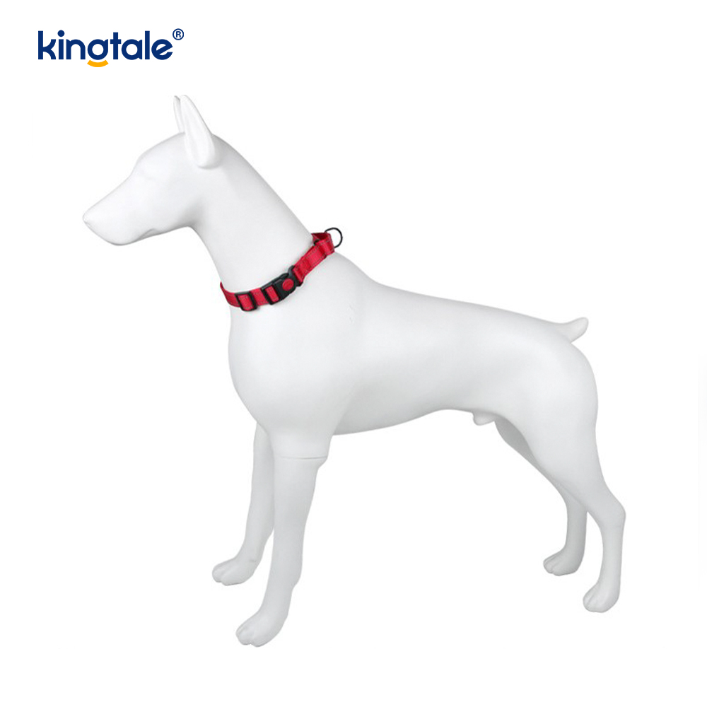 Geen trekkracht reflecterende verstelbare nylon Martingaal halsband voor kleine honden