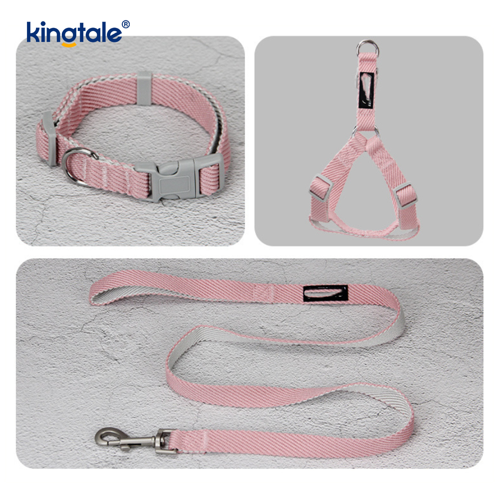 Gepersonaliseerde OEM/ODM printpatroon hondenharnas halsbandset