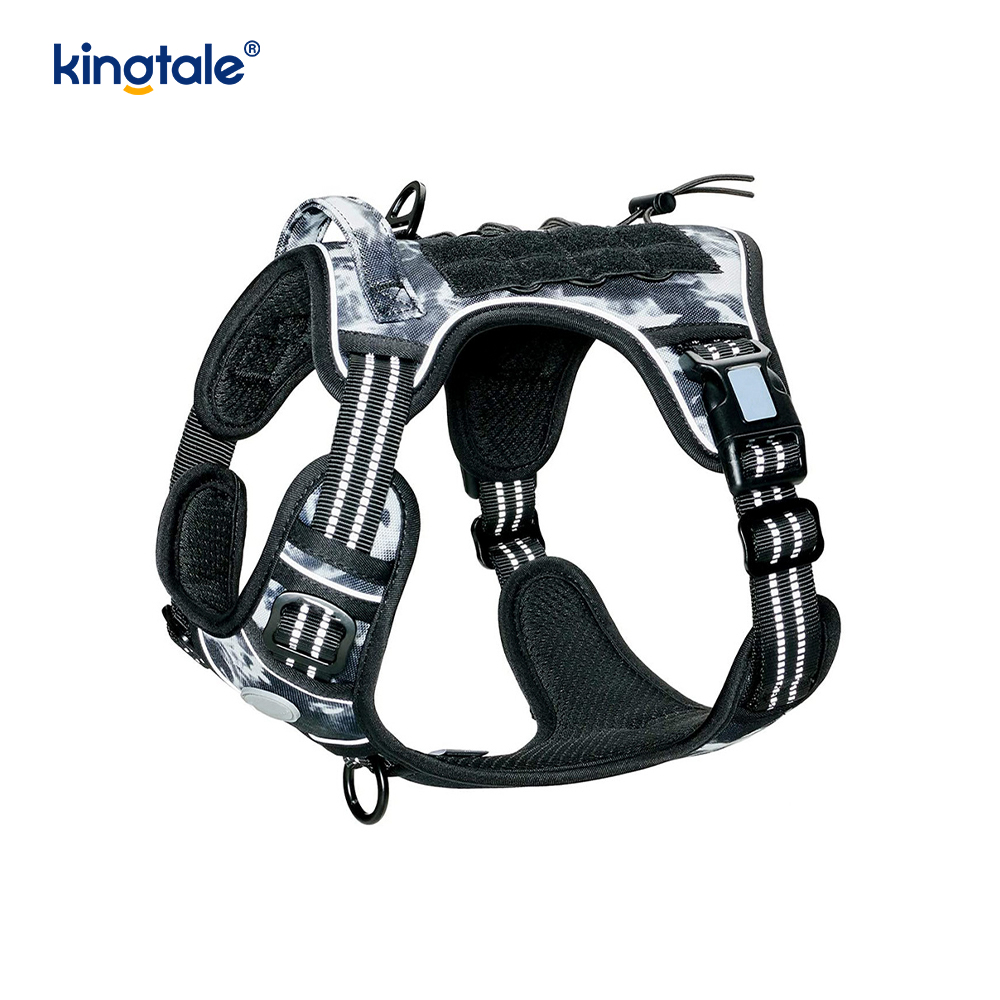 Stevig, geen trekkoord, nylon, zware hondenriem, vest, trainingsharnassen, borst