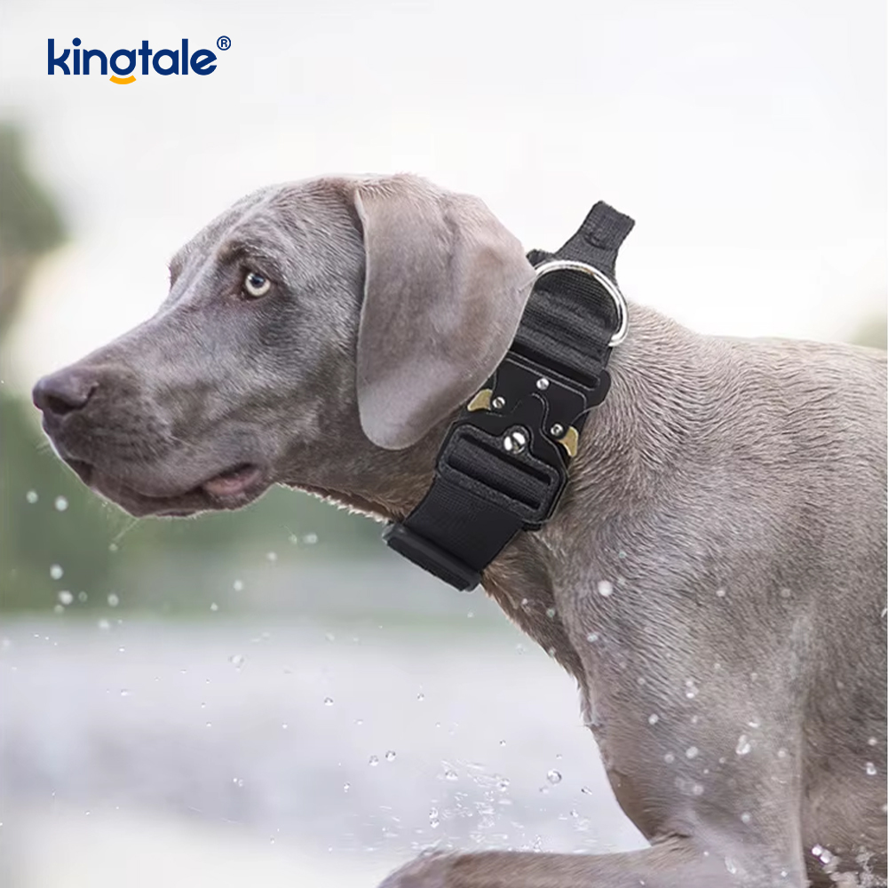 Zware tactische hondenhalsband harnasset voor grote honden