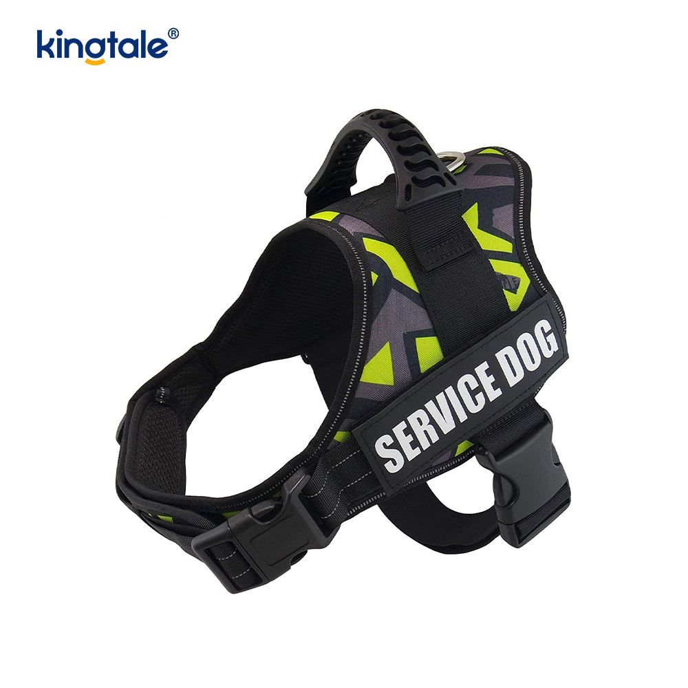 Geen trek-reflecterend designer hondenharnas Stevige nylon touw hondenriem