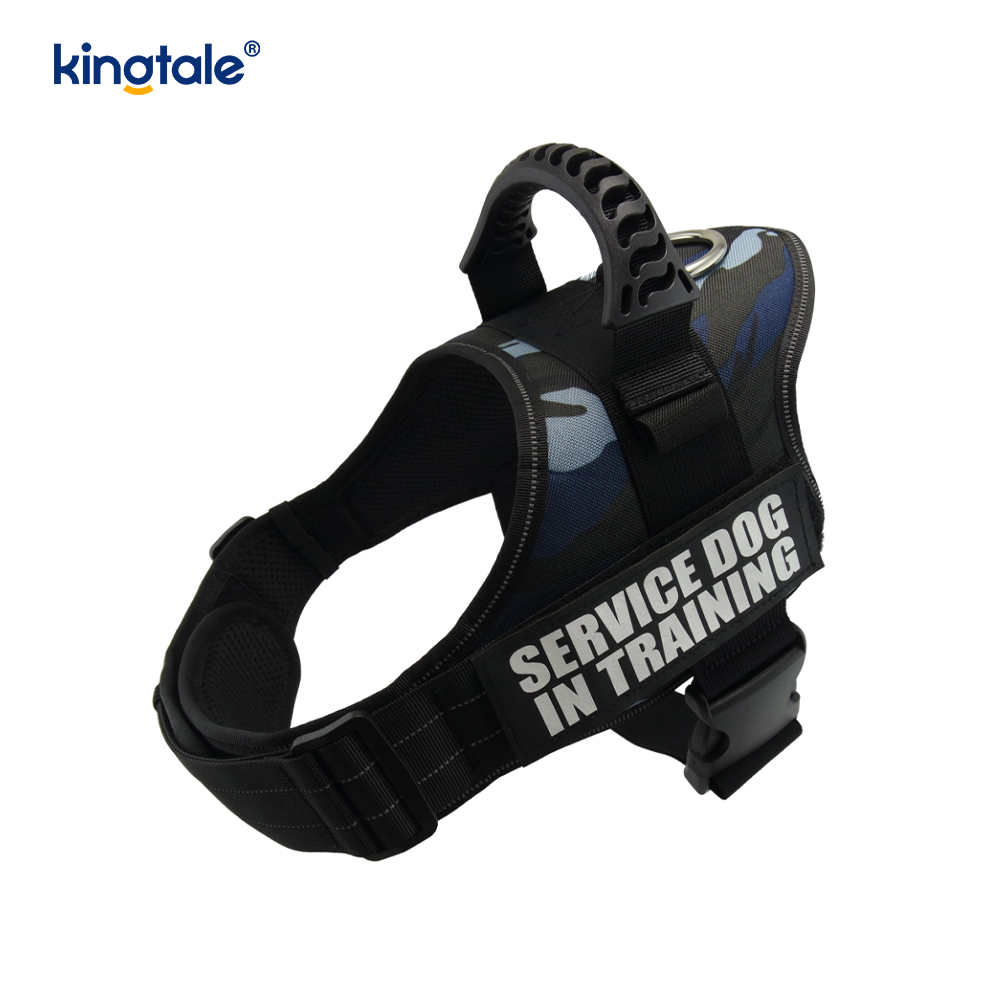 Geen trek-reflecterend designer hondenharnas Stevige nylon touw hondenriem