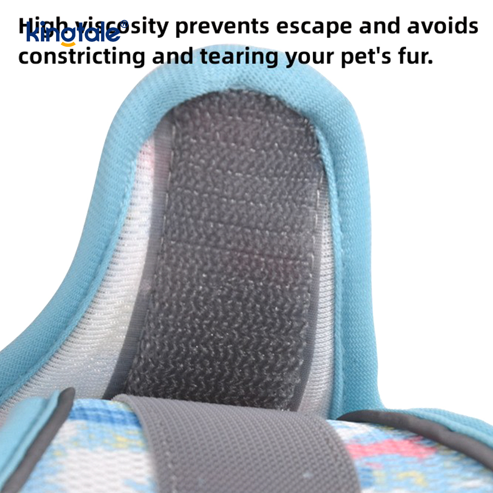 Vest-stijl mode gewatteerde huisdier harnas hond reflecterende anti-shock riem