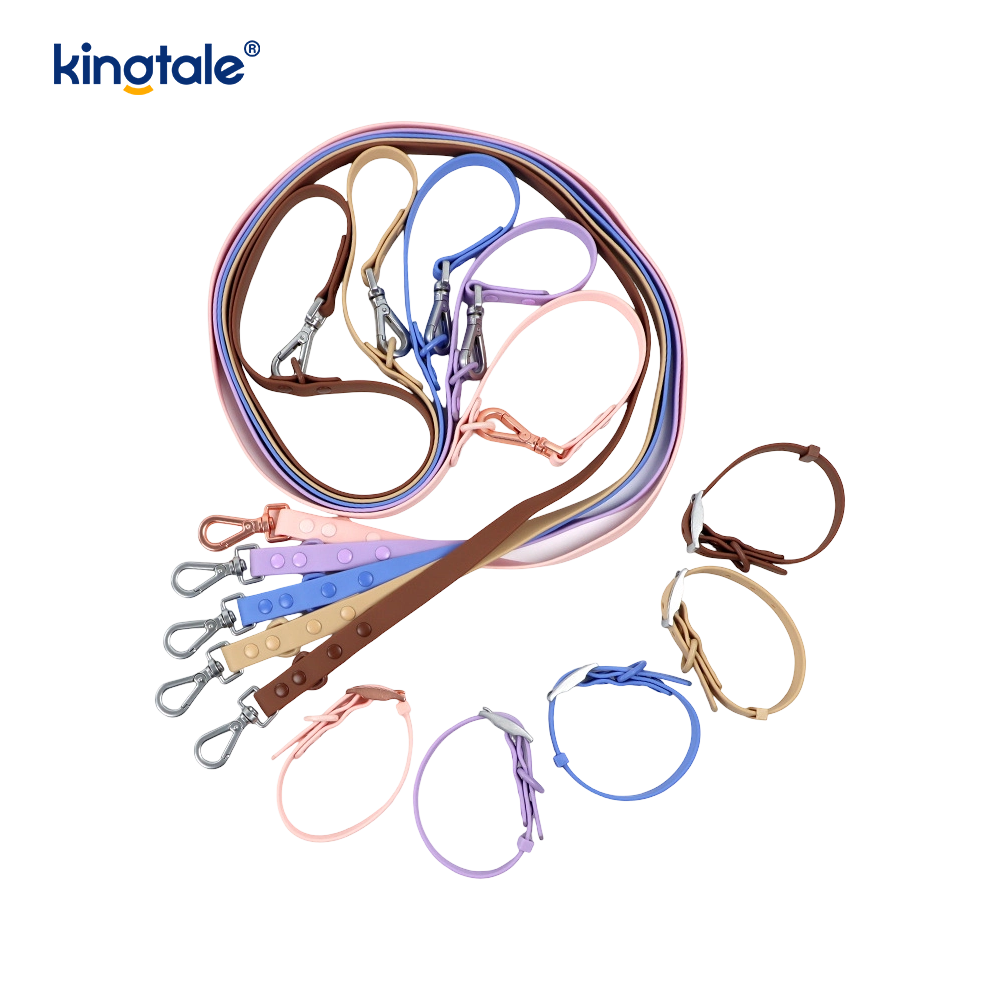 PVC-gecoate waterdichte, slijtvaste hondenhalsband
