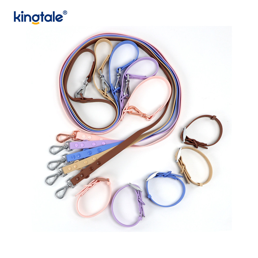 PVC-gecoate waterdichte, slijtvaste hondenhalsband