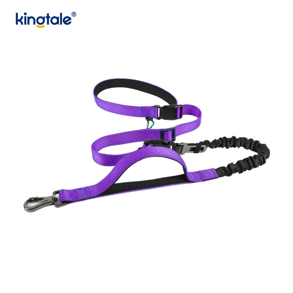 Reflecterende Crossbody Handsfree Hondenriem Halsbanden voor huisdieren