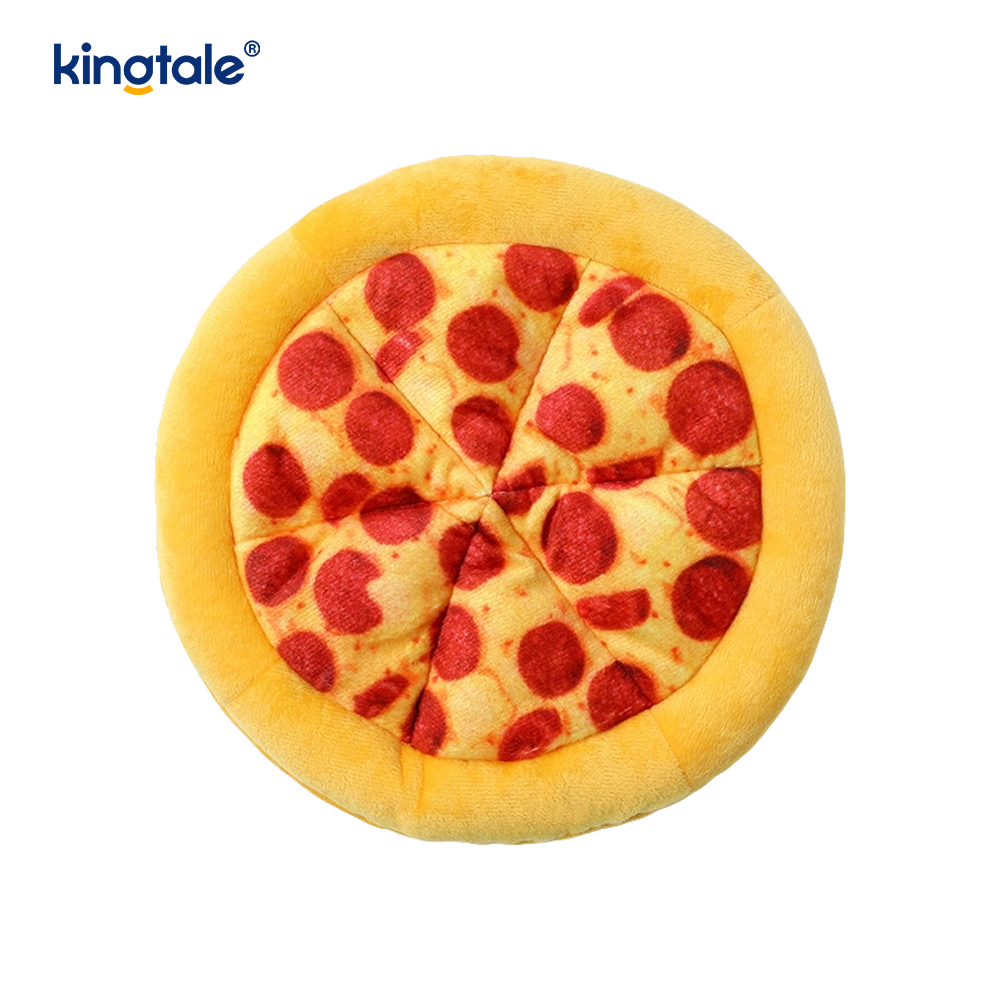Leuk piepend kauwspeelgoed voor huisdieren - Pizza & Donut