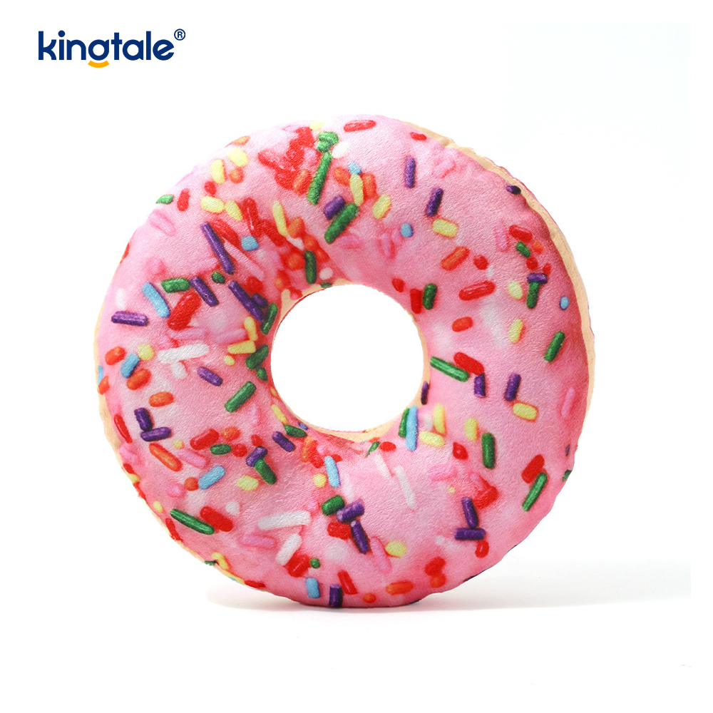 Leuk piepend kauwspeelgoed voor huisdieren - Pizza & Donut