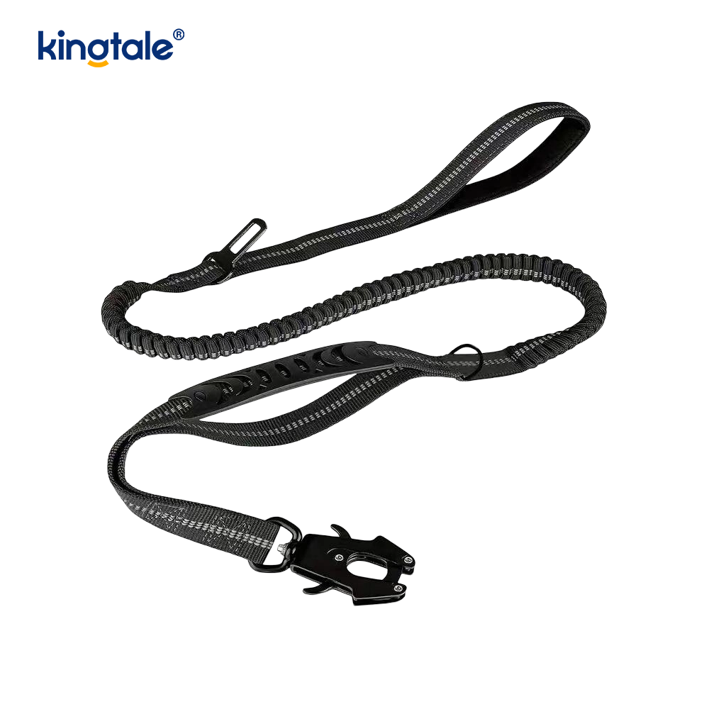 Reflecterende nylon veiligheidslijn, elastische buffer, stevig hondenautostoeltje
