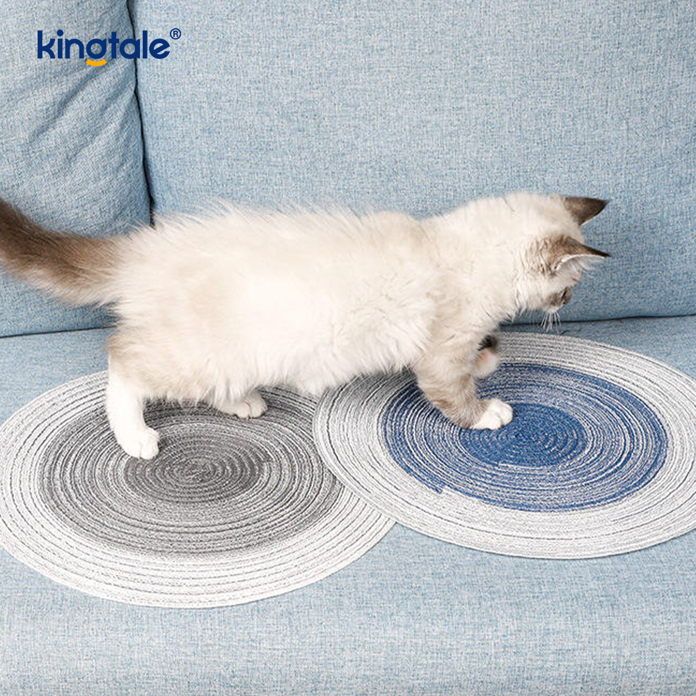Natuurlijke Sisal Kattenkrabmat Horizontale Kattenvloer Krabmat Tapijt