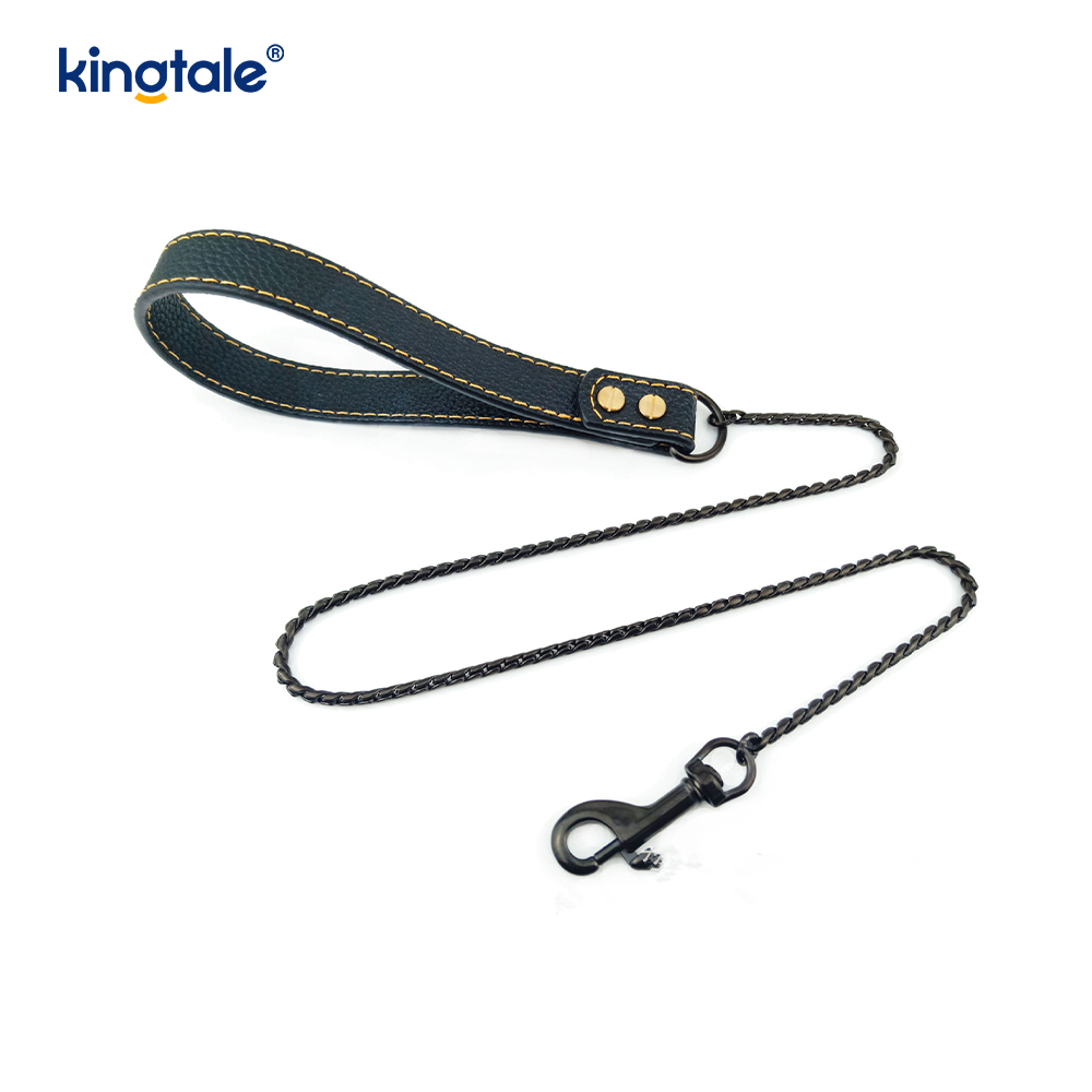 Zware ketting hondenriem Metaal veelkleurige hondenloopketting